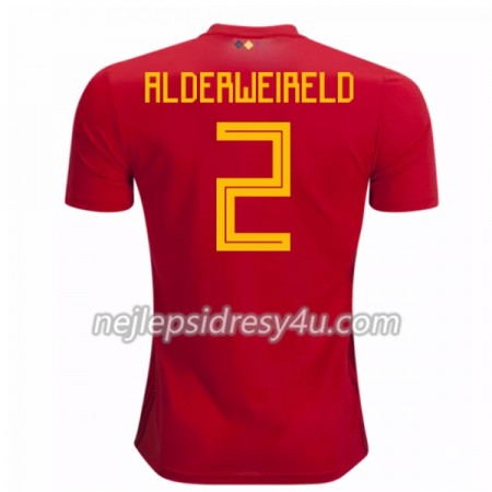 Fotbalový Dres Belgie Alderweireld 2 Domácí MS 2018
